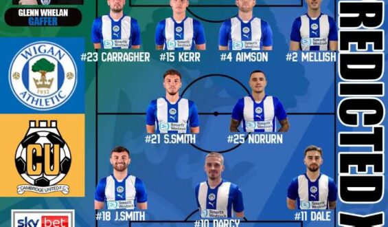 Wigan Athletic vs Cambridge United: Match Preview, Team News & Prediction