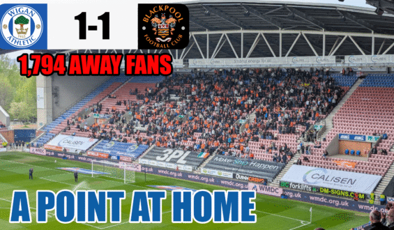Latics Close Out Home Campaign with a Point Against Blackpool