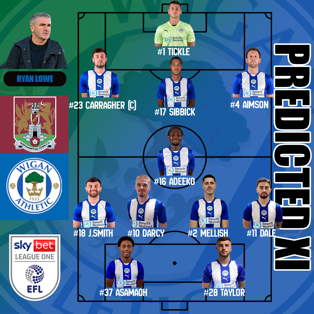 CCFootballVlogs’ Northampton Town vs Wigan Athletic Match Preview