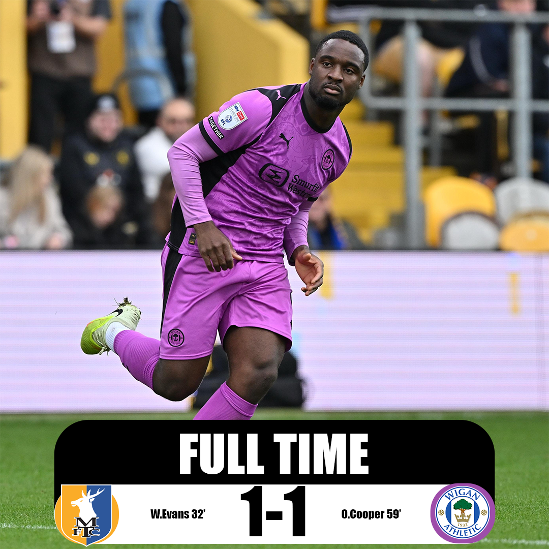 MATCH REPORT: MANSFIELD TOWN VS WIGAN ATHLETIC