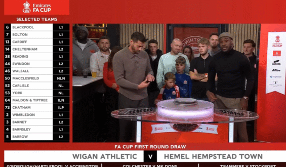 Latics to Face Hemel Hempstead Town in Emirates FA Cup First Round