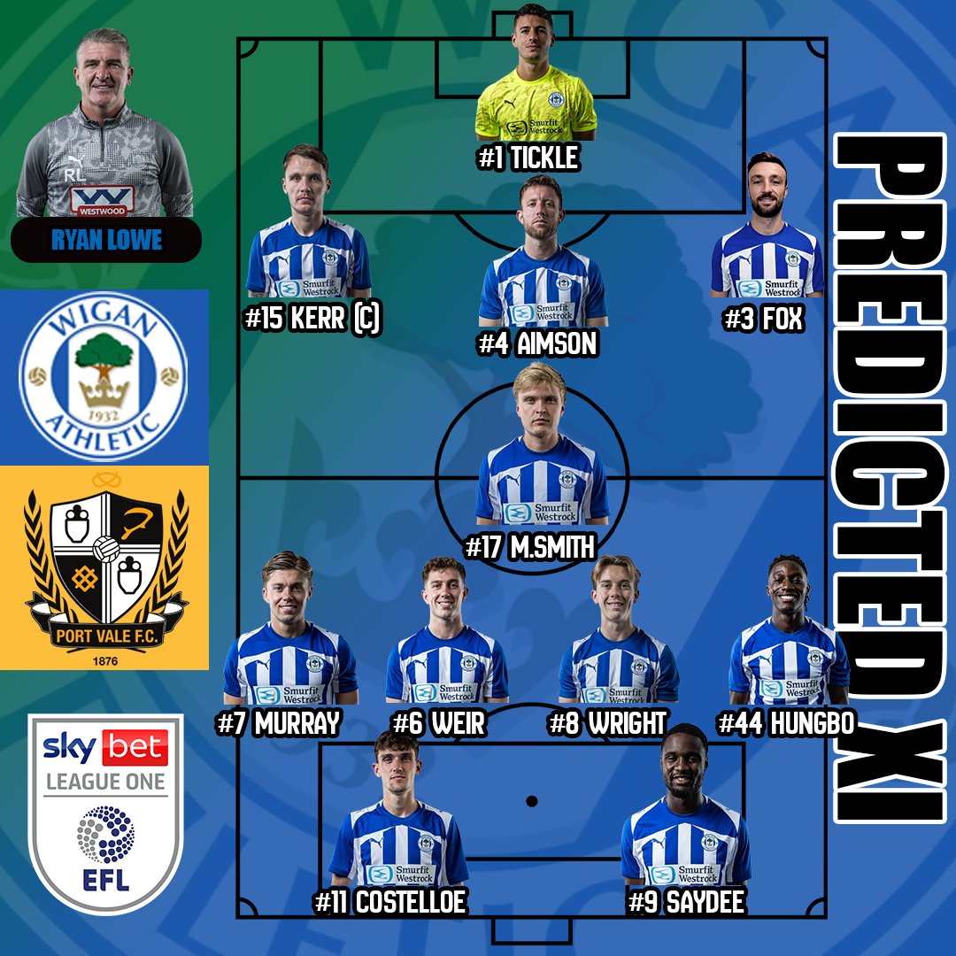 Match Preview | Wigan Athletic vs Port Vale