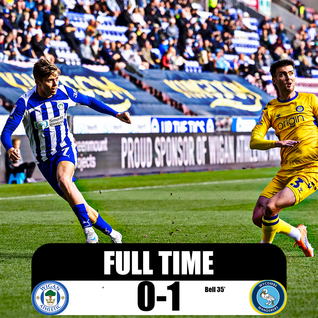 MATCH REPORT: WIGAN ATHLETIC VS WYCOMBE WANDERERS