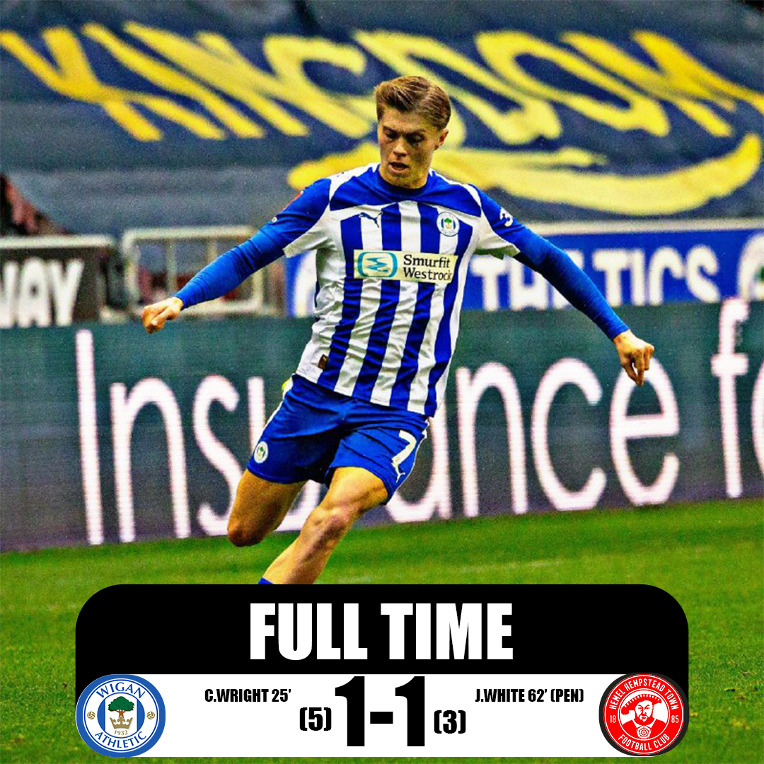MATCH REPORT: WIGAN ATHLETIC VS HEMEL HEMPSTEAD
