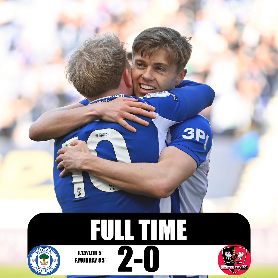 MATCH REPORT: WIGAN ATHLETIC VS EXETER CITY | EFL LEAGUE ONE