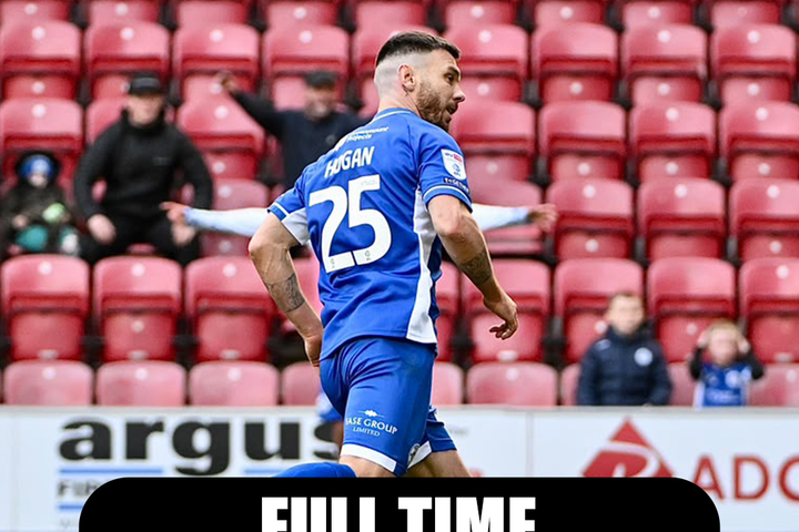 Scott Hogan in Wigan Athletic’s 1-0 win over Reading